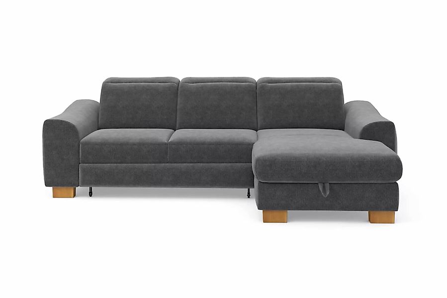 Home affaire Ecksofa »Dundee L-Form«, wahlweise mit Kopfteilverstellung und günstig online kaufen