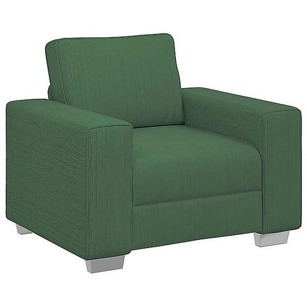 vidaXL Sofa Sessel Dschungelgrün 60 cm Cordstoff günstig online kaufen