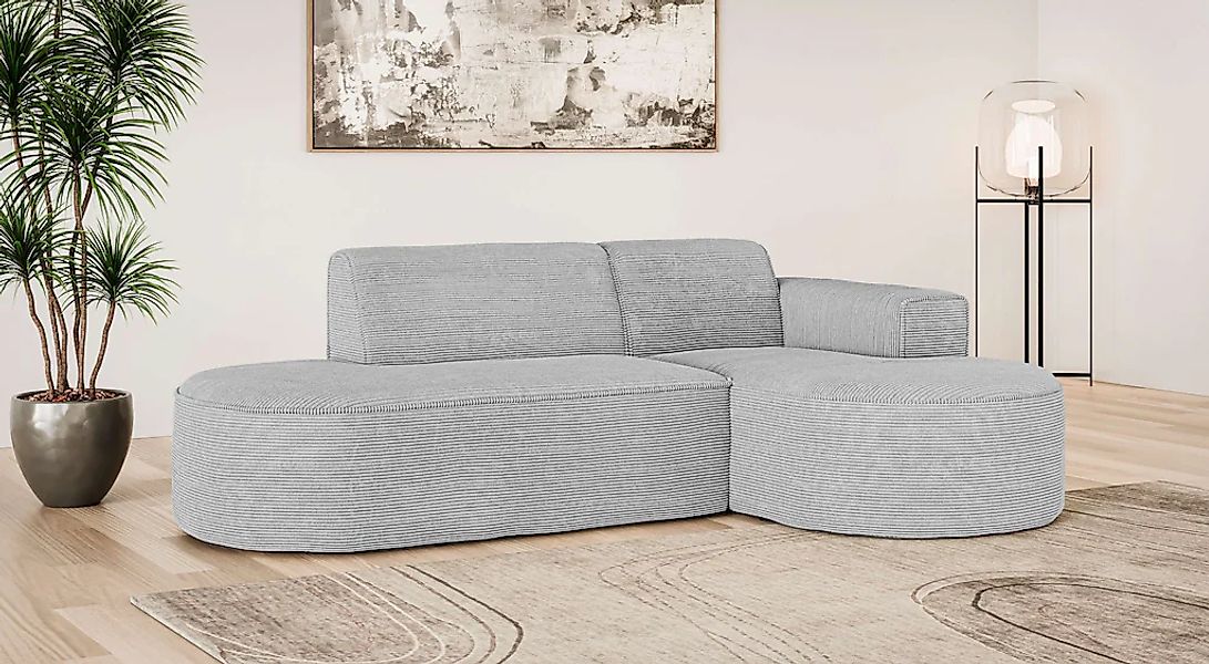 OTTO home Ecksofa "ADELLA Design-Sofa mit Recamiere rechts/links, 248/159/7 günstig online kaufen