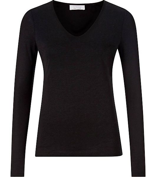 RICHROYAL T-Shirt Damen Langarmshirt ECOVERO LONGSLEEVE (1-tlg) günstig online kaufen