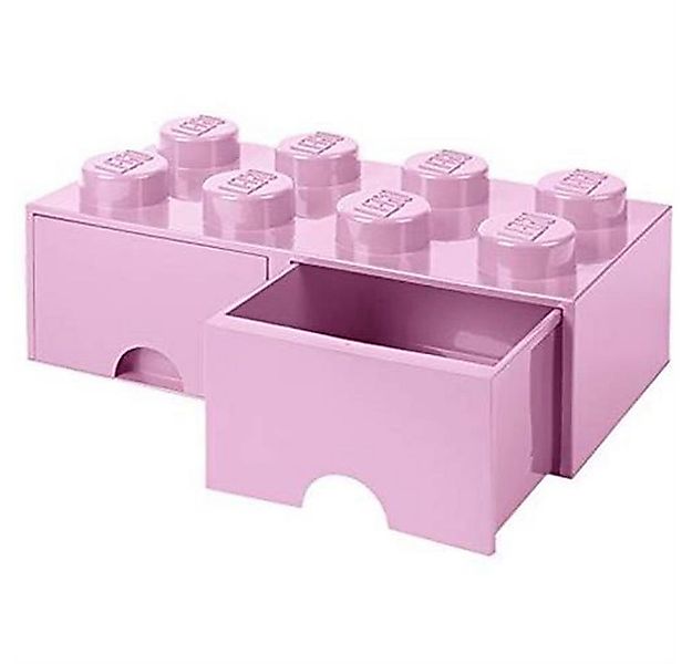 Room Copenhagen Aufbewahrungsdose LEGO® Storage Brick 8 Rosa, mit 2 Schubla günstig online kaufen