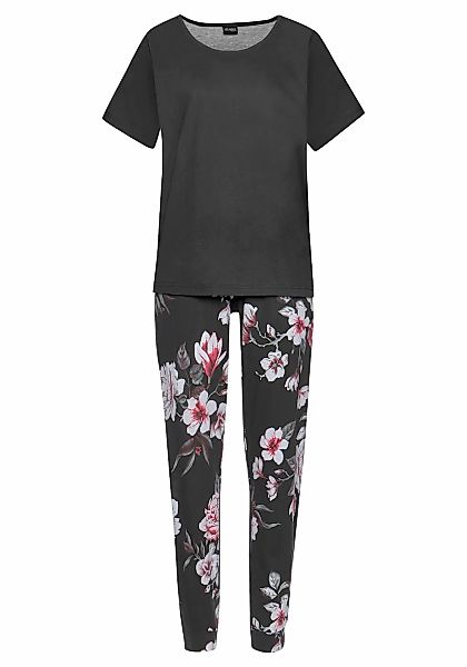 Vivance Dreams Pyjama 2 Stk. tlg., mit Blumendruck günstig online kaufen