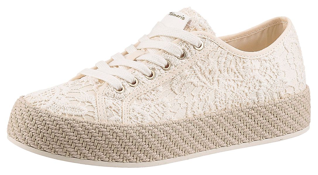 Tamaris Plateausneaker, Freizeitschuh, Halbschuh, Schnürschuh mit günstig online kaufen