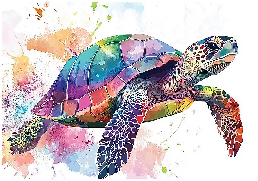 Wallarena Fototapete Kinderzimmer Jungen Schildkröte Mädchen günstig online kaufen