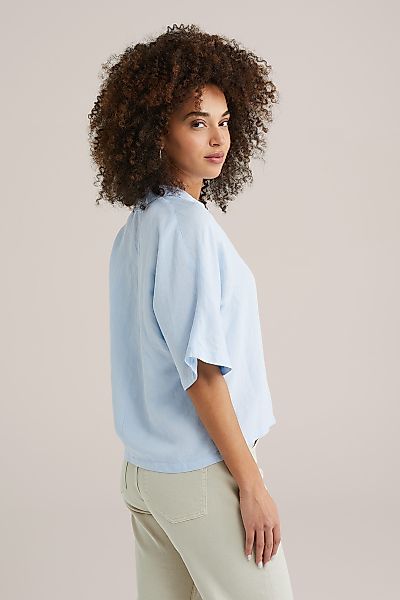 WE Fashion Kurzarmbluse günstig online kaufen