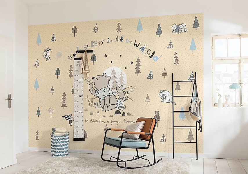 Komar Fototapete »Winnie the Pooh Best Bear«, bedruckt, 400 x 260 cm (Breit günstig online kaufen