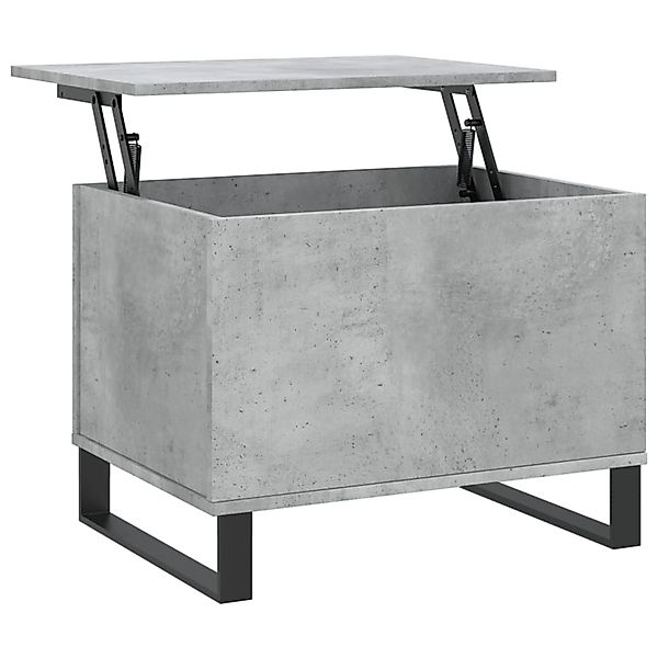 vidaXL Couchtisch Couchtisch Betongrau 60x44,5x45 cm günstig online kaufen