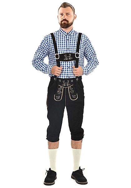 Alessandro Salvarini Trachtenlederhose ASSeppl Lederhose aus günstig online kaufen