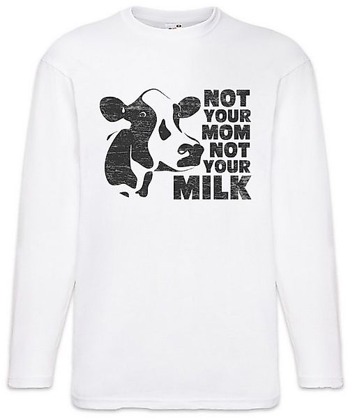 Urban Backwoods Langarmshirt Not Your Mom Not Your Milk Langarm T-Shirt Veg günstig online kaufen