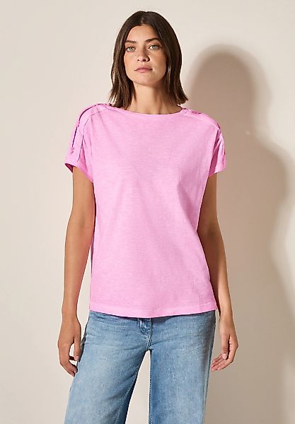 Cecil T-Shirt aus reiner Baumwolle günstig online kaufen