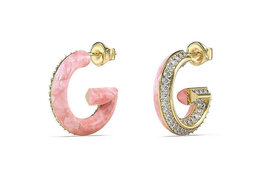 Guess Paar Creolen Damen-Goldfarben günstig online kaufen