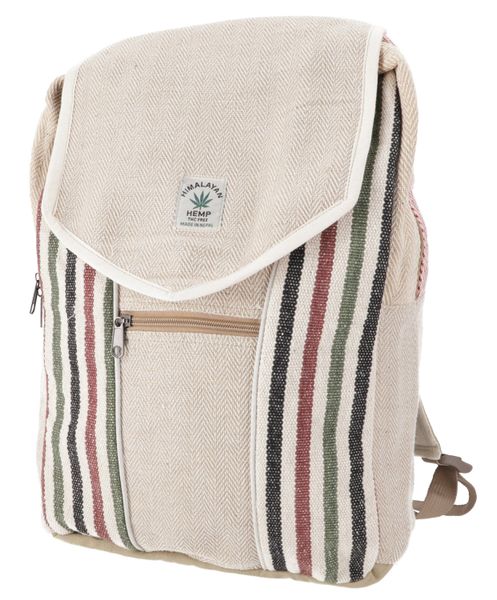 Guru-Shop Freizeitrucksack Ethno Hanf Rucksack gestreift günstig online kaufen