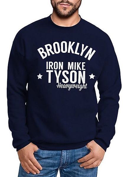 MoonWorks Sweatshirt Sweatshirt Herren Brooklyn New York Iron Mike Tyson Bo günstig online kaufen