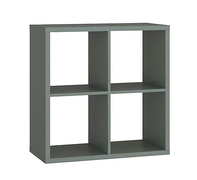 Regal 4 Fächer ca. 73x73x33 cm Salbei günstig online kaufen