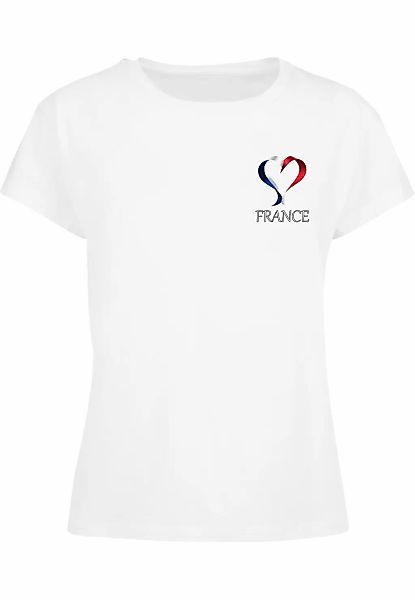 Merchcode T-Shirt "Merchcode Ladies Merchcode Football - France T-shirt" 1 günstig online kaufen