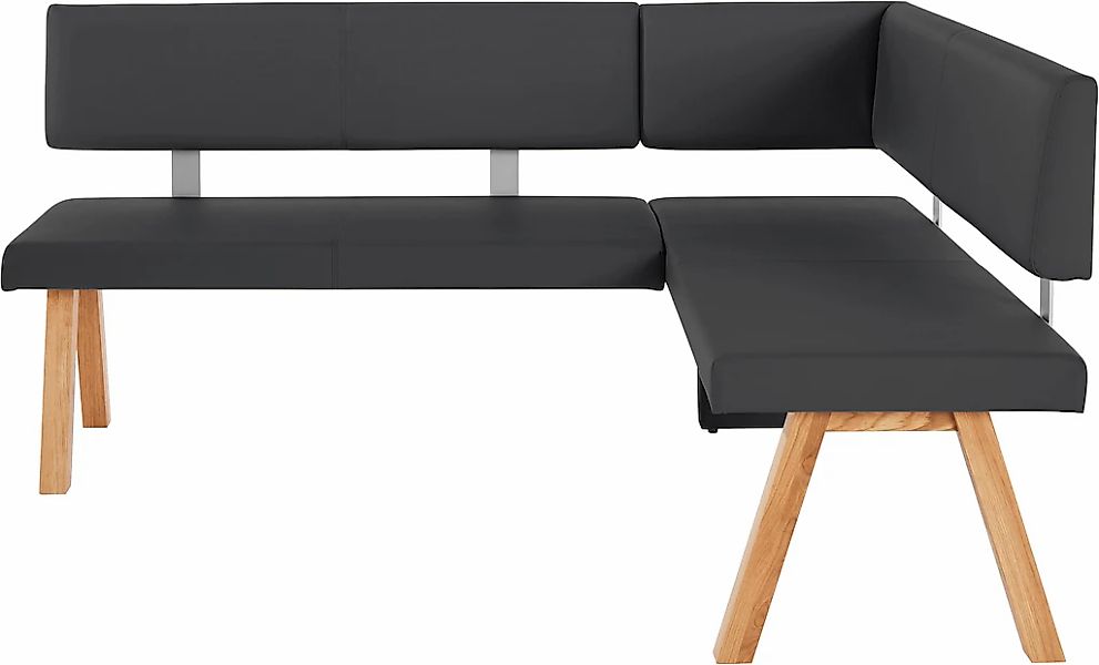 OTTO home Eckbank "Rio" Massivholz in Eiche geölt, Esszimmerbank bequem gep günstig online kaufen