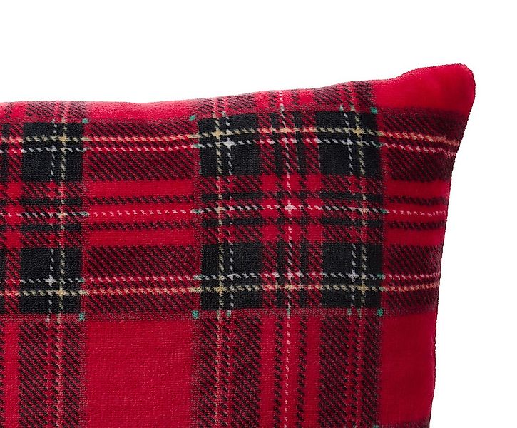 HSC Home-Style-Creation GmbH Kissenhülle Mikrofaser Flanell, im Karo Design günstig online kaufen