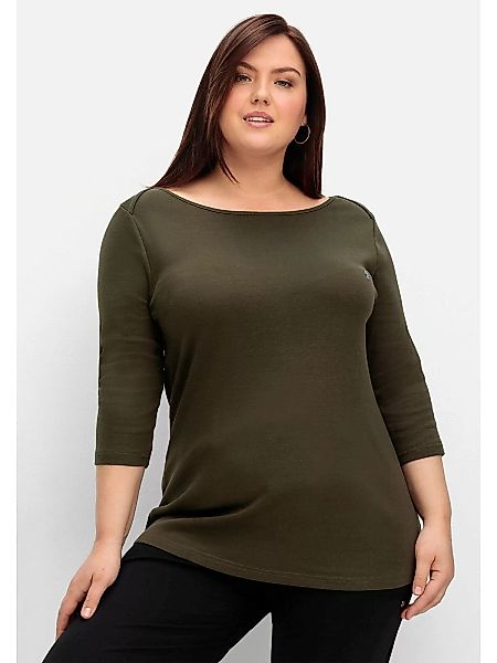 Sheego 3/4-Arm-Shirt "Große Größen" günstig online kaufen