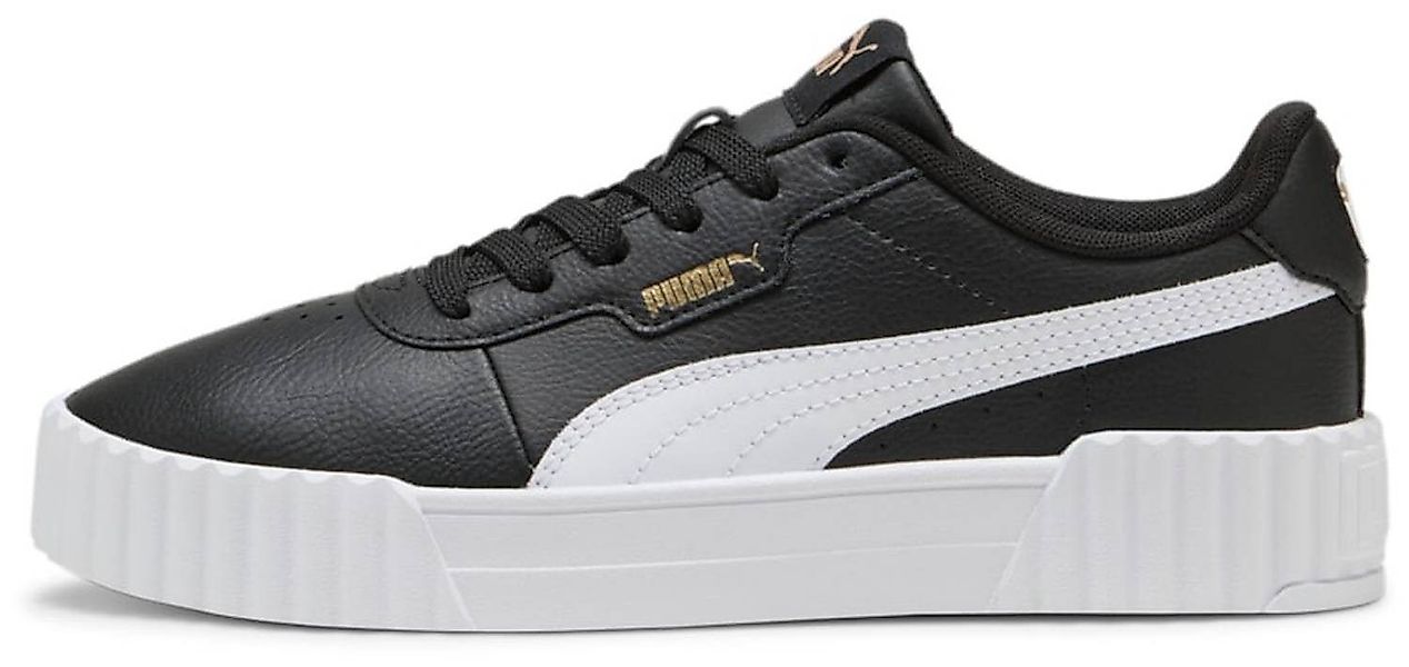 PUMA Puma Carina 3.0 Black-White-Gold Sneaker günstig online kaufen