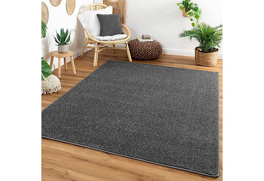 Steffensmeier Teppich Cambridge, Rechteckig, Velours, Wohnzimmer günstig online kaufen