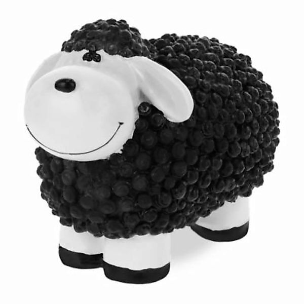 relaxdays Gartenfigur Schaf schwarz/weiß günstig online kaufen