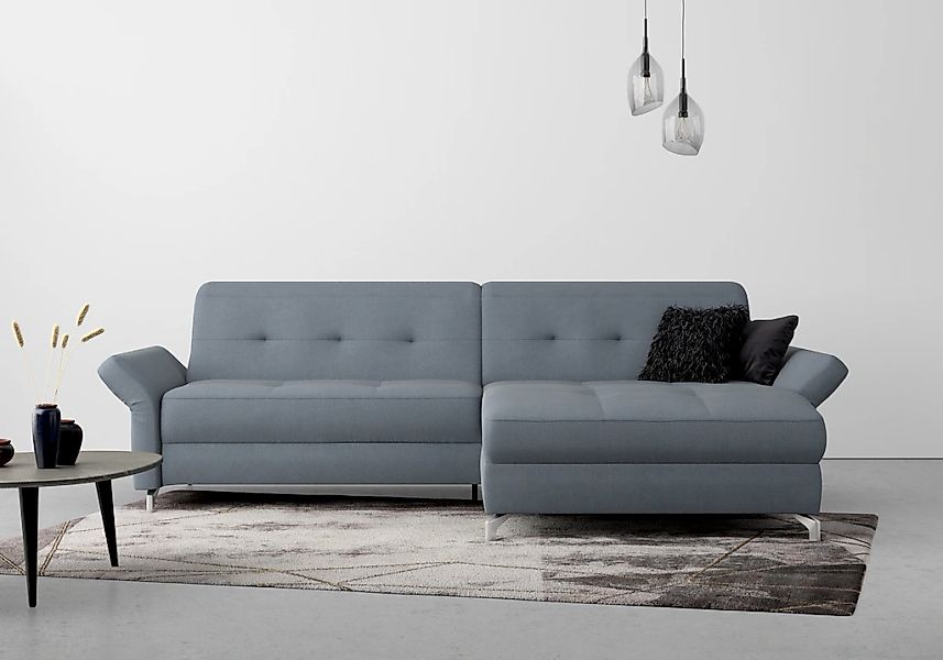 INOSIGN Ecksofa "Maredo L-Form" Federkern, wahlweise auch mit Kopfteil- und günstig online kaufen