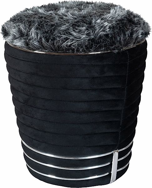 Kayoom Sitzhocker "Hocker Doric, trendiger Look, ästhetische Farbgebung, sc günstig online kaufen