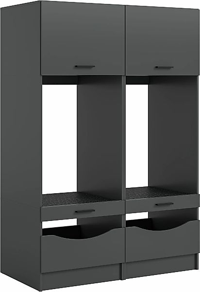 welltime Mehrzweckschrank-Set "FALAS, TOPSELLER, 2-teilig, Hauswirtschaftsr günstig online kaufen