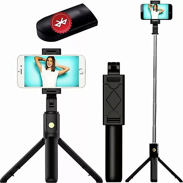 EAXUS 3in1 Selfie Stick SHARPIX - Handystativhalter mit Bluetooth-Auslöser günstig online kaufen