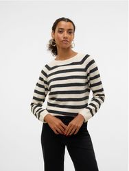 Vero Moda Rundhalspullover VMDOFFY LS O-NECK günstig online kaufen
