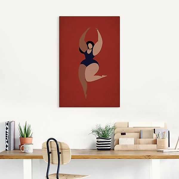 Artland Leinwandbild "Prima Ballerina", Bilder von Frauen, (1 St.), auf Kei günstig online kaufen