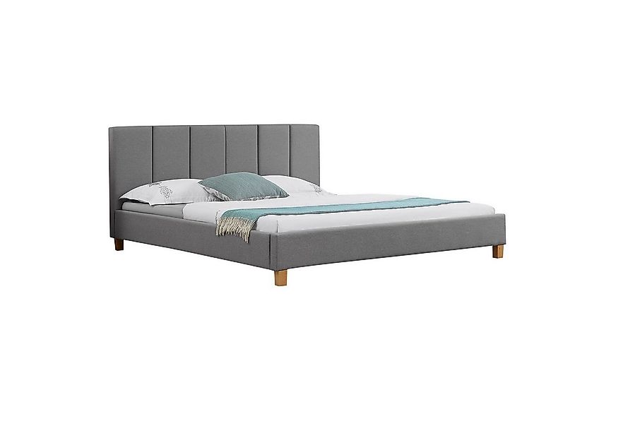 CARO-Möbel Polsterbett JASON, Doppelbett 180x200 cm inkl Lattenrost, gepols günstig online kaufen