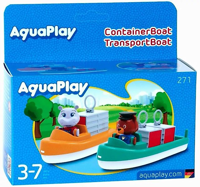 Aquaplay Wasserbahn Outdoor Wasser Spielzeug Container- günstig online kaufen