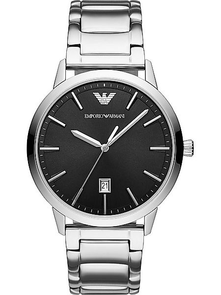 Emporio Armani Quarzuhr Emporio Armani Herren-Uhren Analog Quarz günstig online kaufen