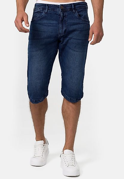 Indicode Jeansshorts Jaspar Herren Denim Stretch günstig online kaufen