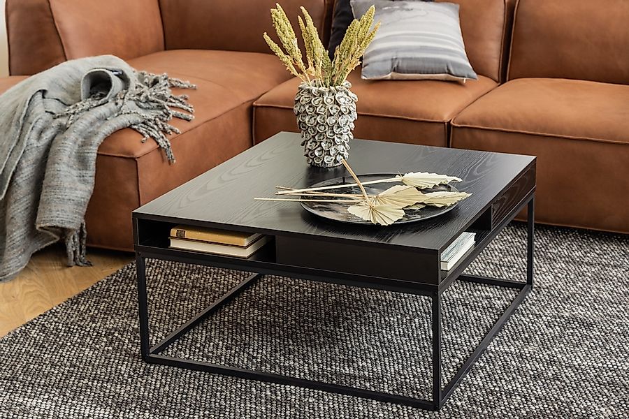 ACTONA GROUP Couchtisch in schwarz, MDF, günstig online kaufen