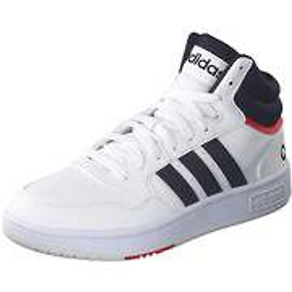 adidas Hoops 3.0 Mid Sneaker Herren weiß|weiß günstig online kaufen