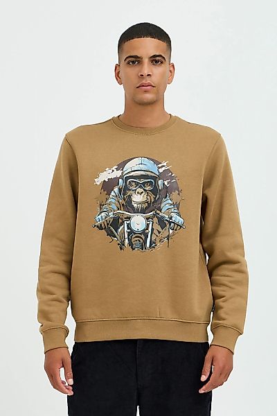 Blend Rundhalspullover "BHSweatshirt" Lässiger Sweatpullover mit Print günstig online kaufen