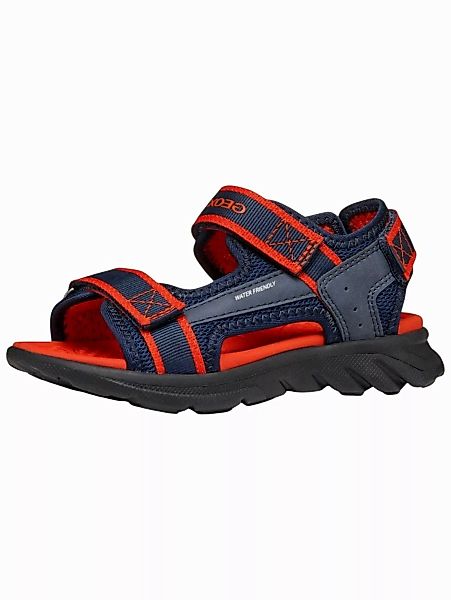 Geox Sandalen Lederimitat/Mesh Riemchensandale günstig online kaufen