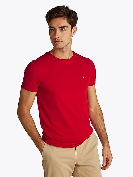 Tommy Hilfiger T-Shirt STRETCH SLIM FIT TEE mit Rundhalsausschnitt günstig online kaufen