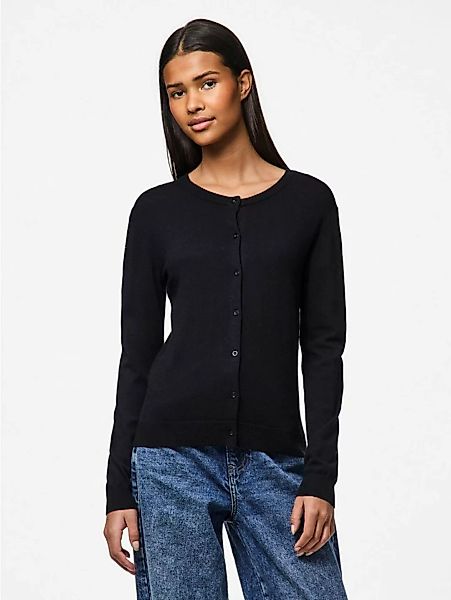 pieces Strickjacke PCNORA LS O-NECK KNIT CARDIGAN NOOS BC günstig online kaufen