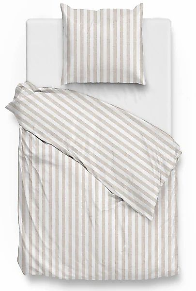 ZO HOME Bettwäsche »Banda-di-Lino« 2 Stk. tlg. Bettwäsche aus 100% Baumwoll günstig online kaufen