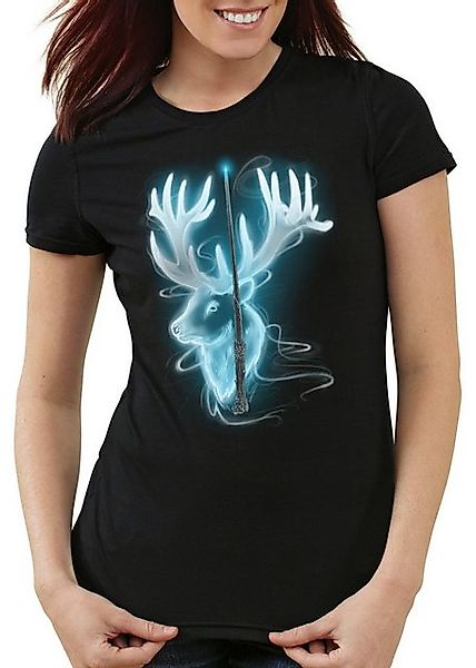 style3 T-Shirt Patronus Harry schule zauberei magic potter quidditch besen günstig online kaufen