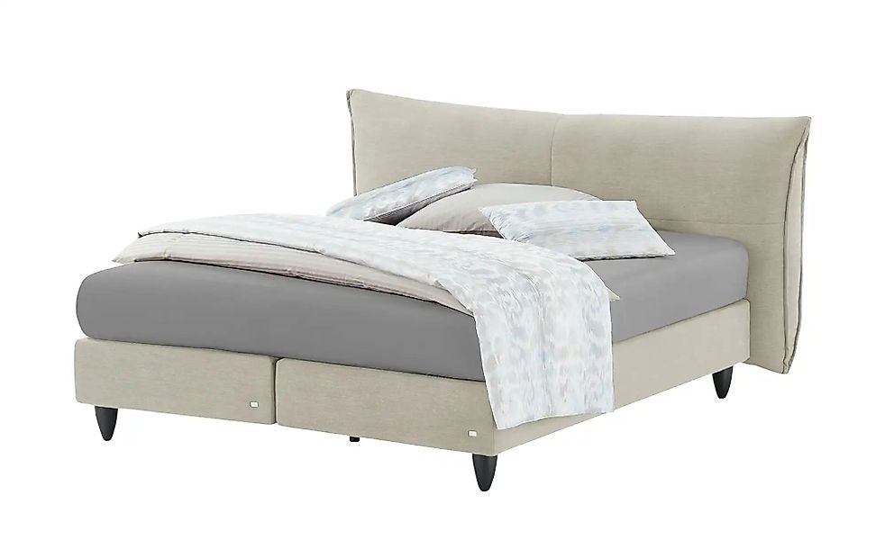 RUF Boxspringbett  Senta K ¦ beige ¦ Maße (cm): B: 222 H: 119 Betten > Boxs günstig online kaufen
