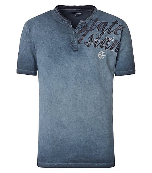 CASAMODA T-Shirt Henley,Knopf günstig online kaufen