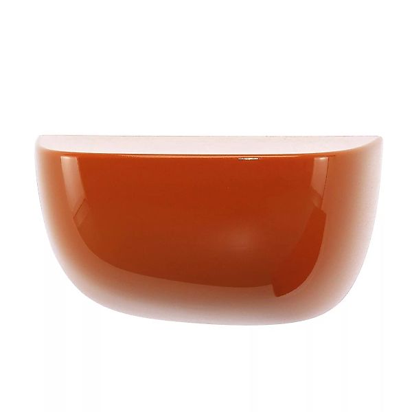 Vitra - Corniches Bouroullec Wandregal S - orange/glänzend/21.0 x 11.6 x 14 günstig online kaufen