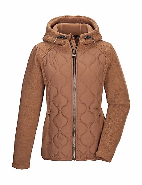 Killtec Fleecejacke "KSW 108 WMN FLC JCKT", Fleecejacke in Hybridoptik, reg günstig online kaufen