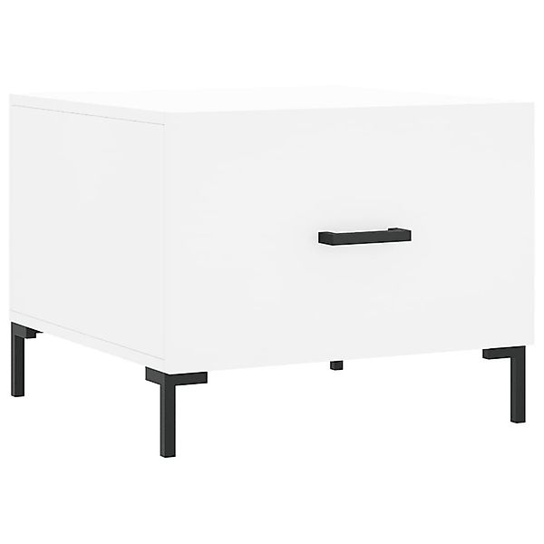 vidaXL Couchtisch Couchtisch Weiß 50x50x40 cm günstig online kaufen