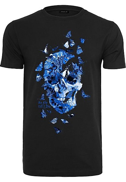 MisterTee T-Shirt MisterTee Herren Butterfly Skull günstig online kaufen