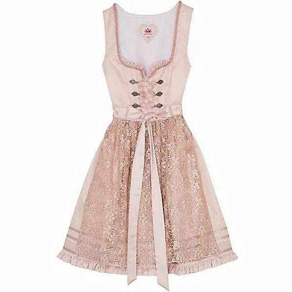 Spieth & Wensky Dirndl Betsy-Dirndl kurz 2-teiliges Midi-Dirndl Kleid Dirnd günstig online kaufen